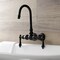 Kingston Brass AE1T0 3-3/8 Inch Wall Mount Tub Faucet, Matte Black AE1T0 - alternate 4